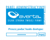 system CMS, widok ogólny, screen 1